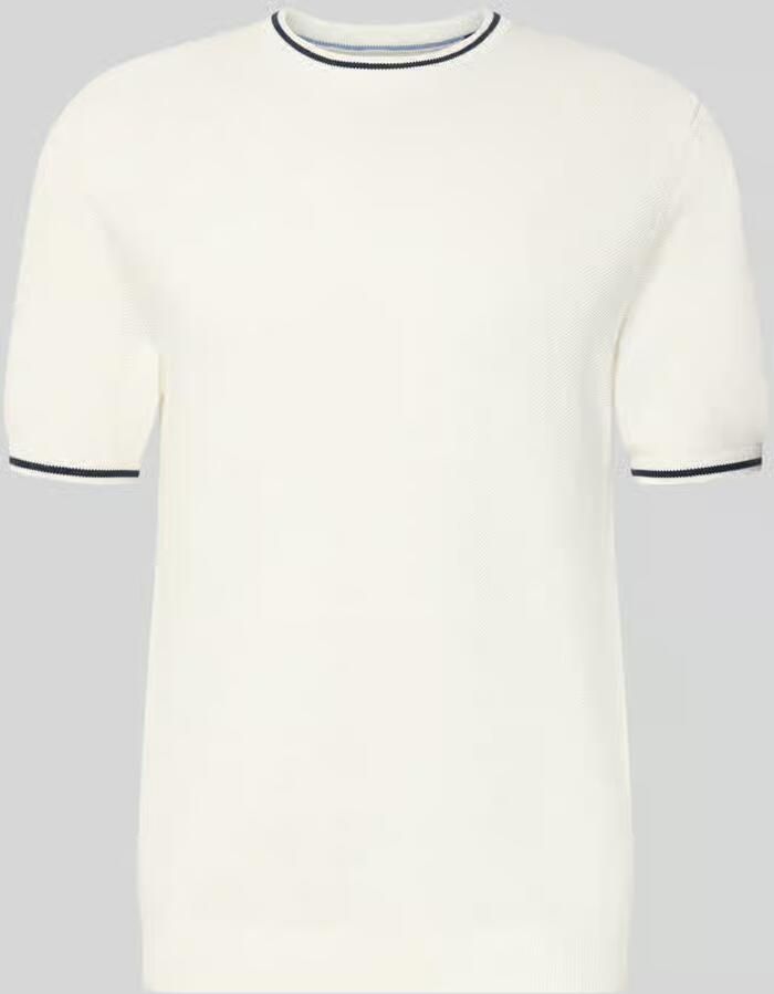 Christian Berg Men Regular fit T-shirt in gebreide look - Foto 2