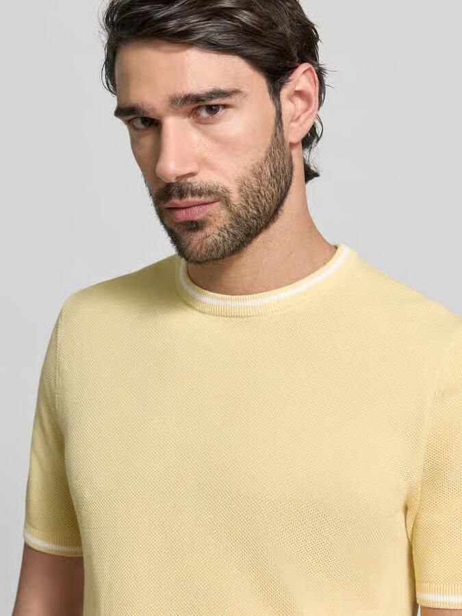 Christian Berg Men regular fit T-shirt in brei-look