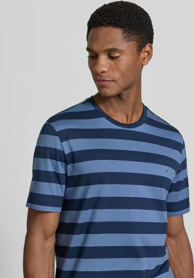 Christian Berg Men regular fit T-shirt met gestikt logo