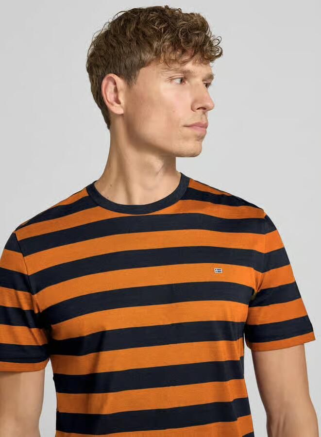 Christian Berg Men regular fit T-shirt met gestikt logo