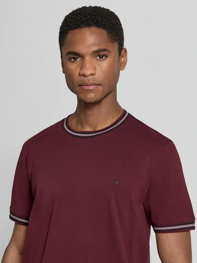 Christian Berg Men regular fit T-shirt met gestikt logo