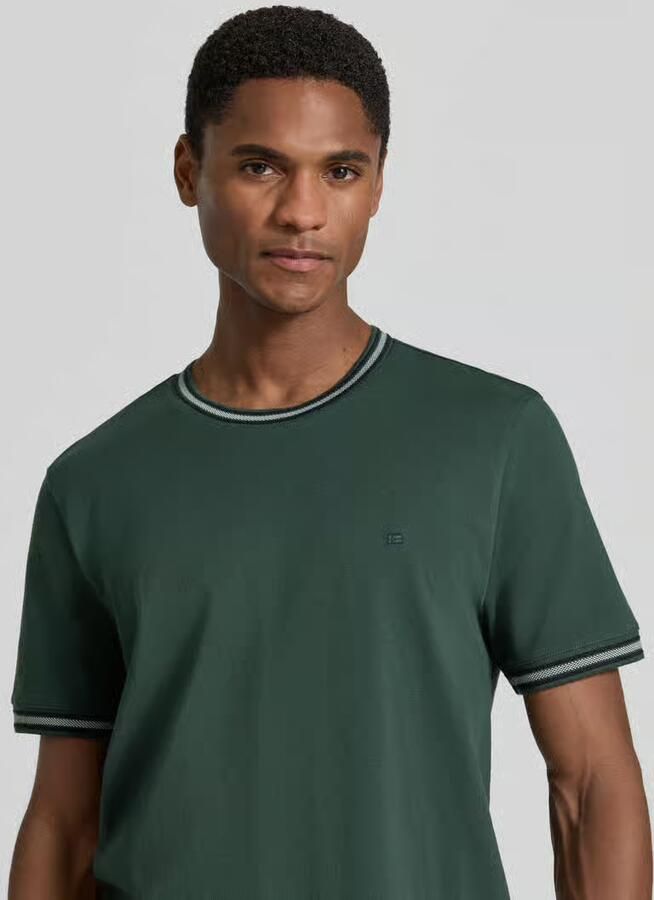 Christian Berg Men regular fit T-shirt met gestikt logo