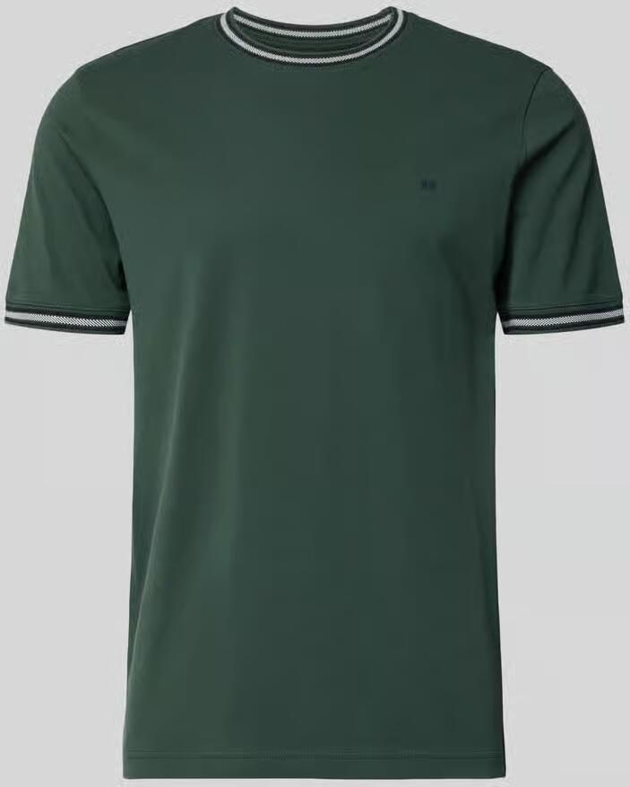 Christian Berg Men regular fit T-shirt met gestikt logo - Foto 2