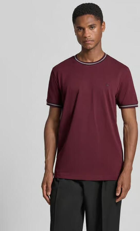 Christian Berg Men regular fit T-shirt met gestikt logo - Foto 2