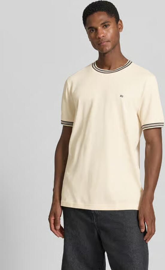 Christian Berg Men regular fit T-shirt met gestikt logo - Foto 3