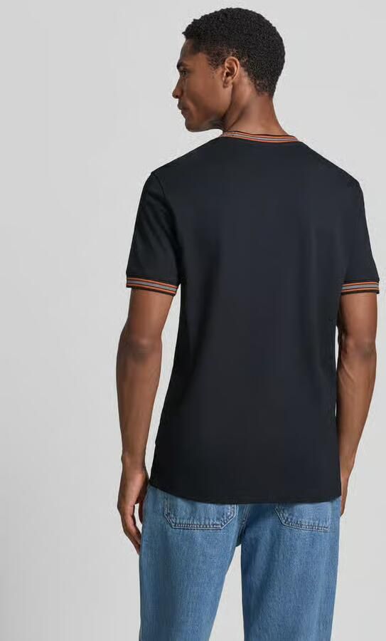 Christian Berg Men regular fit T-shirt met gestikt logo