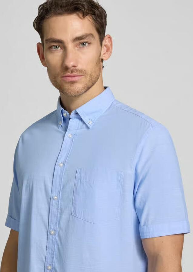 Christian Berg Men Regular fit vrijetijdsoverhemd met Button-downkraag