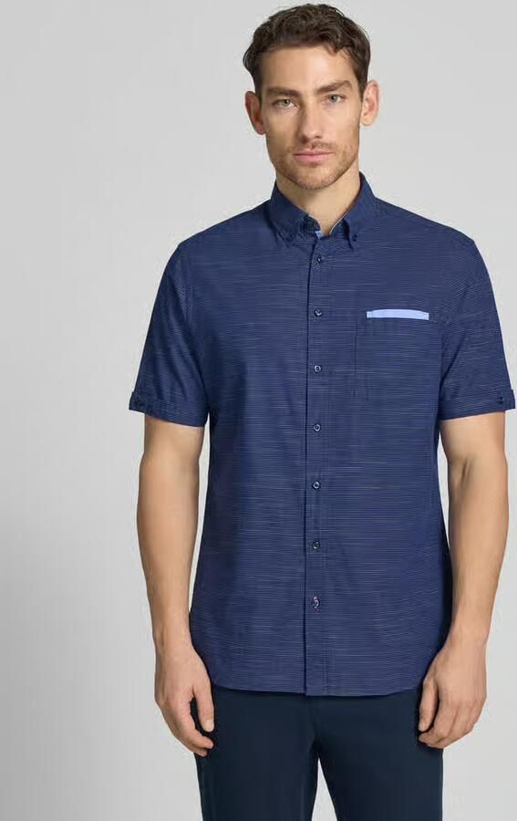 Christian Berg Men Regular fit vrijetijdsoverhemd met Button-downkraag - Foto 3
