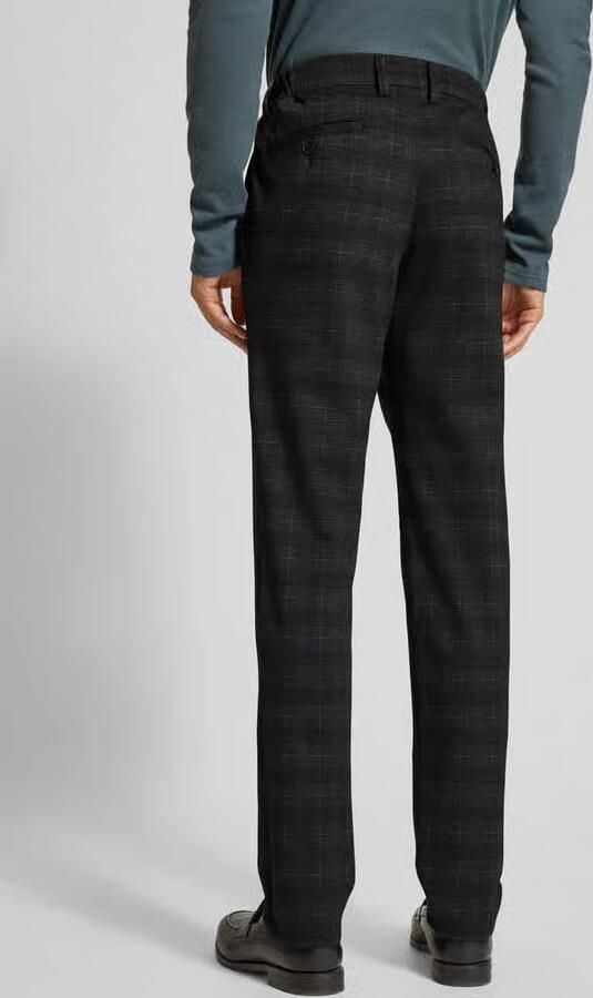 Christian Berg Men Slim fit broek met achterzakken