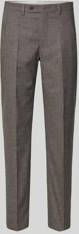 Christian Berg Men Slim fit pantalon met persplooien - Foto 3