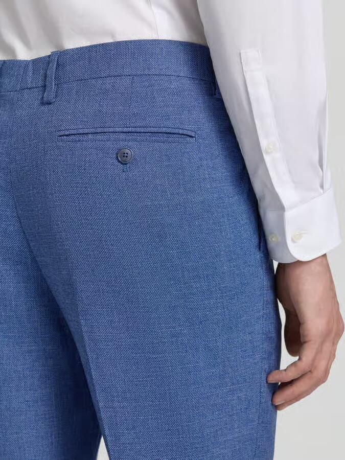 Christian Berg Men Stoffen broek met Franse steekzakken - Foto 3