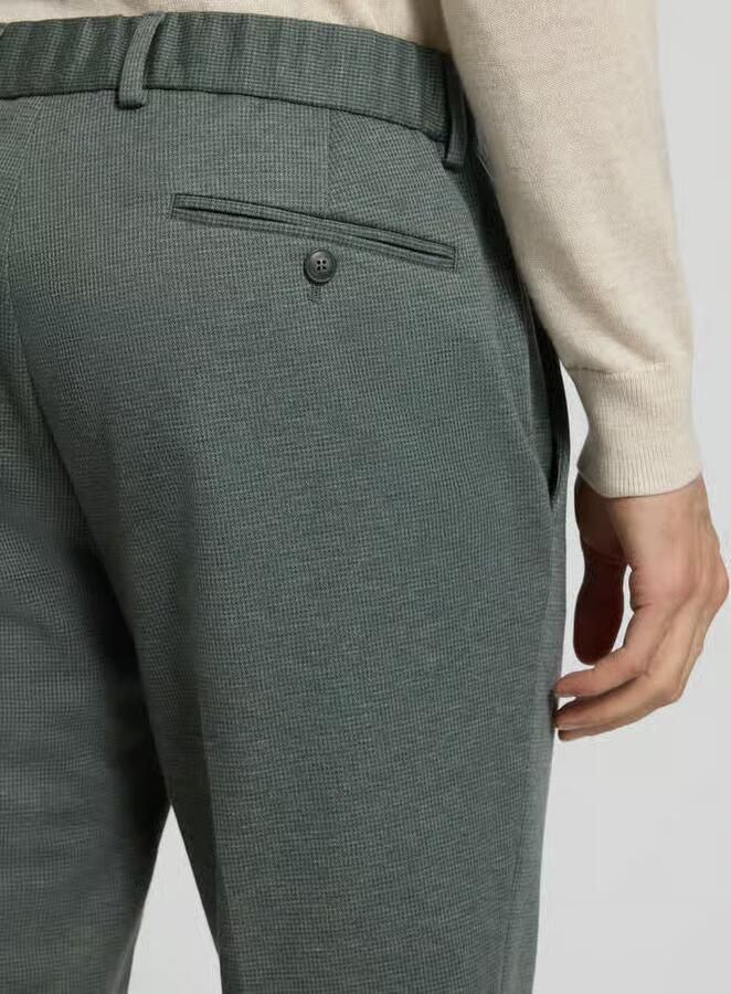 Christian Berg Men Slim fit pantalon met viscose