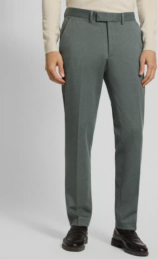 Christian Berg Men Slim fit pantalon met viscose - Foto 3