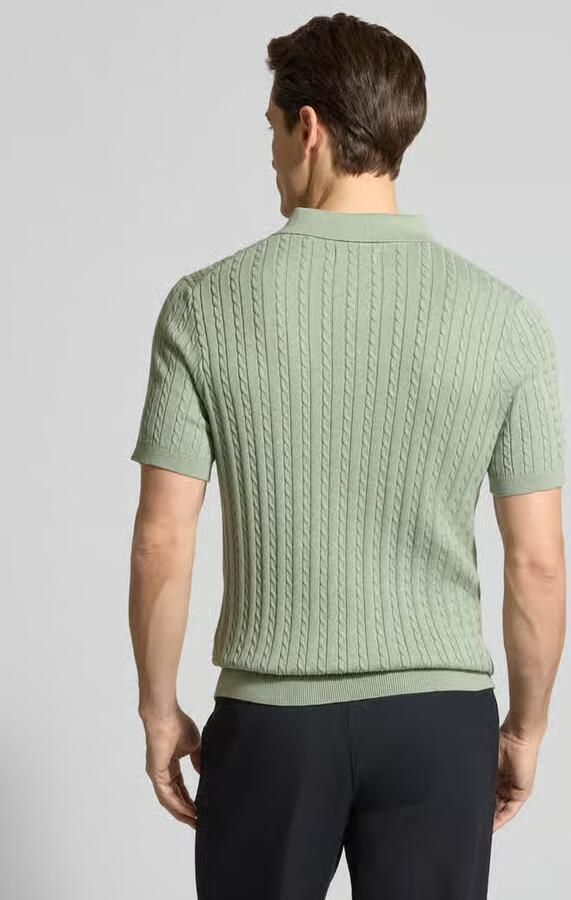 Christian Berg Men Slim Fit poloshirt in brei-look - Foto 2