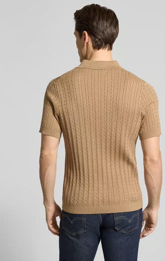 Christian Berg Men Slim Fit poloshirt in brei-look - Foto 2