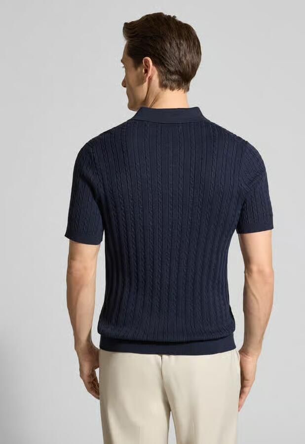 Christian Berg Men Slim Fit poloshirt in brei-look - Foto 3