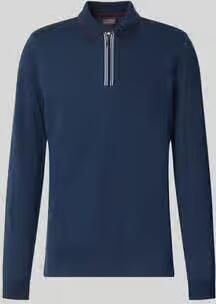 Christian Berg Men slim fit poloshirt met rits