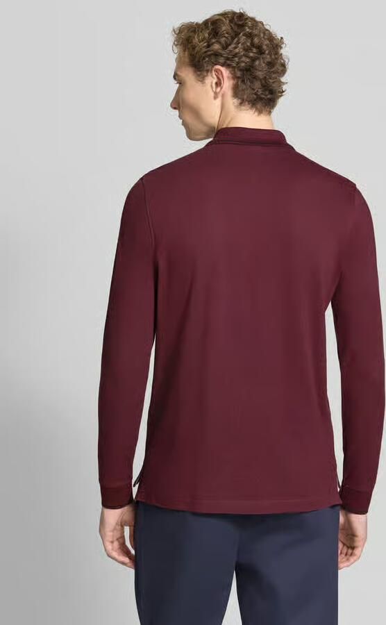 Christian Berg Men slim fit poloshirt met rits - Foto 3