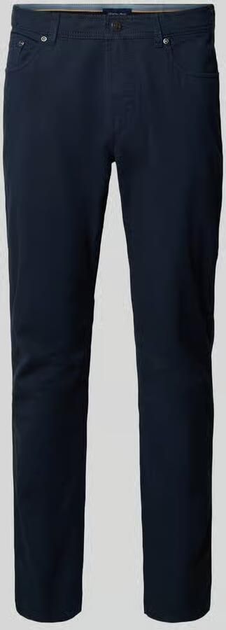 Christian Berg Men Regular fit stoffen broek met biologisch katoen- aandeel en 5-pocketmodel - Foto 3