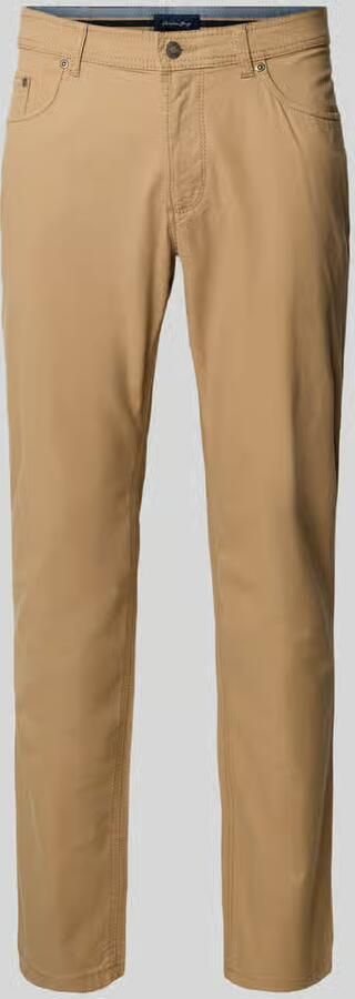 Christian Berg Men Regular fit stoffen broek met biologisch katoen- aandeel en 5-pocketmodel - Foto 2