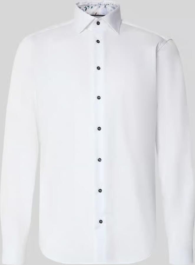 Christian Berg Men slim fit zakelijk hemd met kentkraag - Foto 2