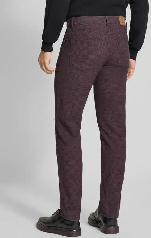 Christian Berg Men Straight fit broek met steekzakken