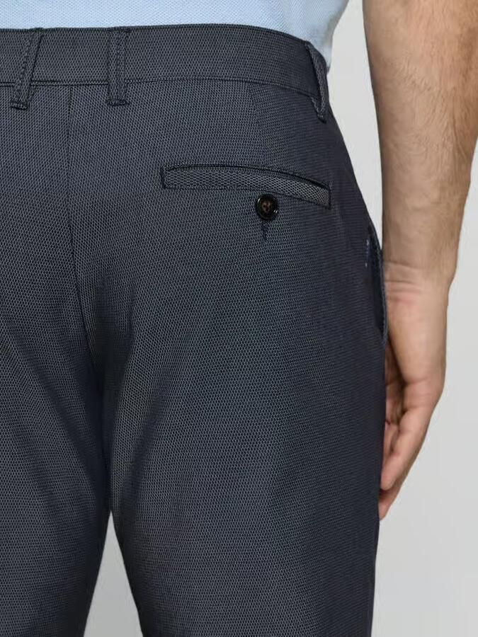 Christian Berg Men straight fit broek van katoenmix - Foto 2