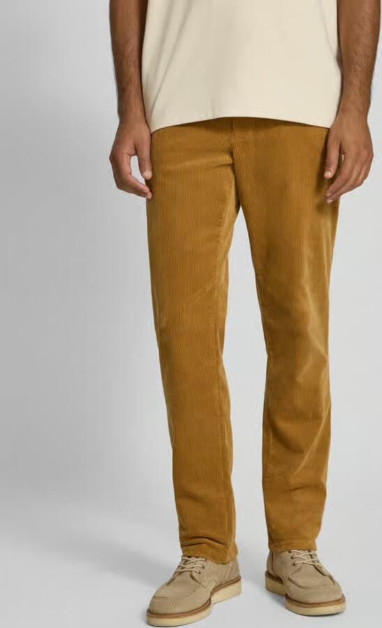 Christian Berg Men Straight fit corduroy broek met Franse steekzakken - Foto 2