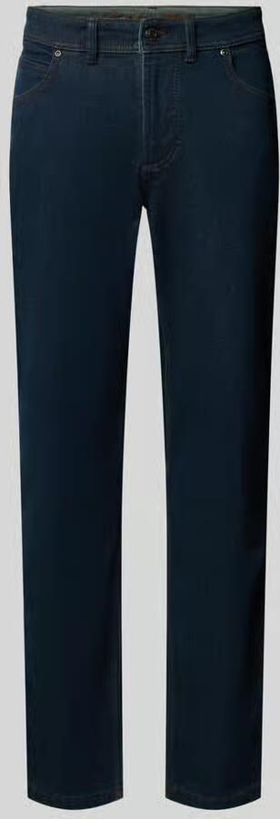 Christian Berg Men straight fit jeans van elastische katoenmix