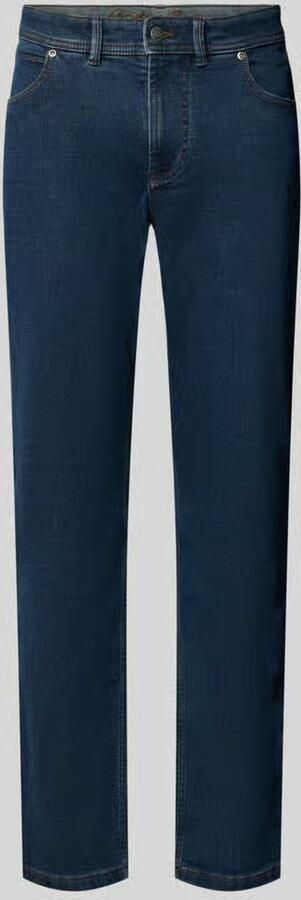 Christian Berg Men straight fit jeans van elastische katoenmix