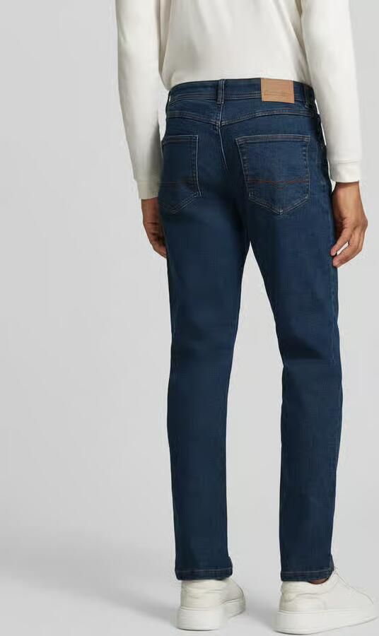 Christian Berg Men straight fit jeans van elastische katoenmix - Foto 2