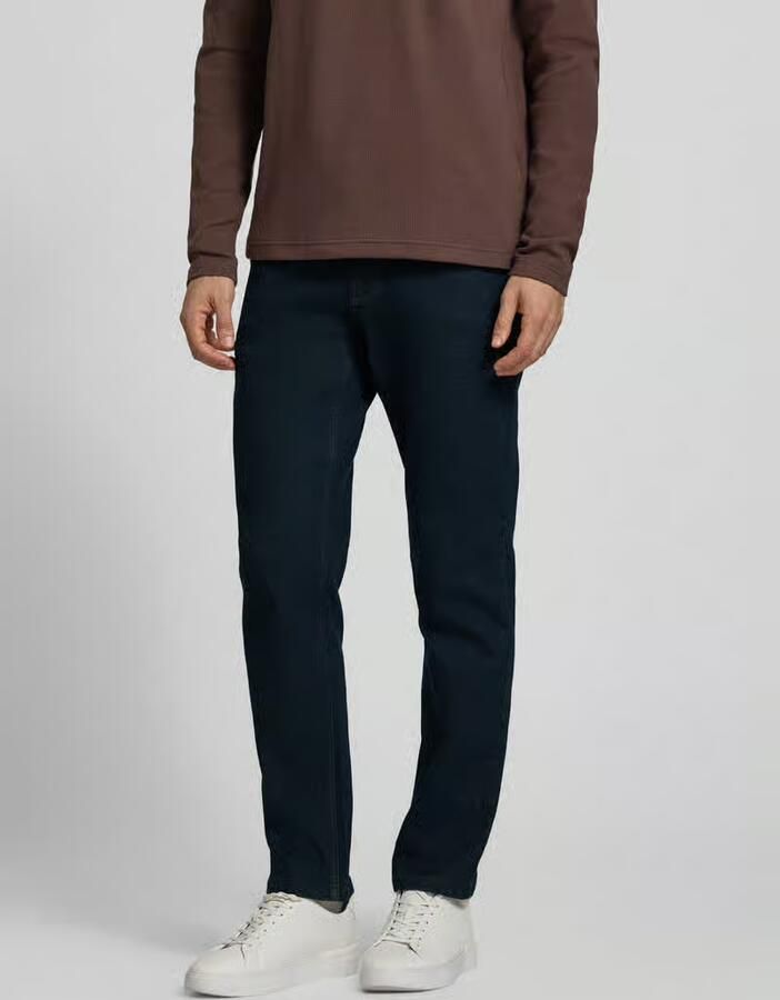 Christian Berg Men straight fit jeans van elastische katoenmix - Foto 3