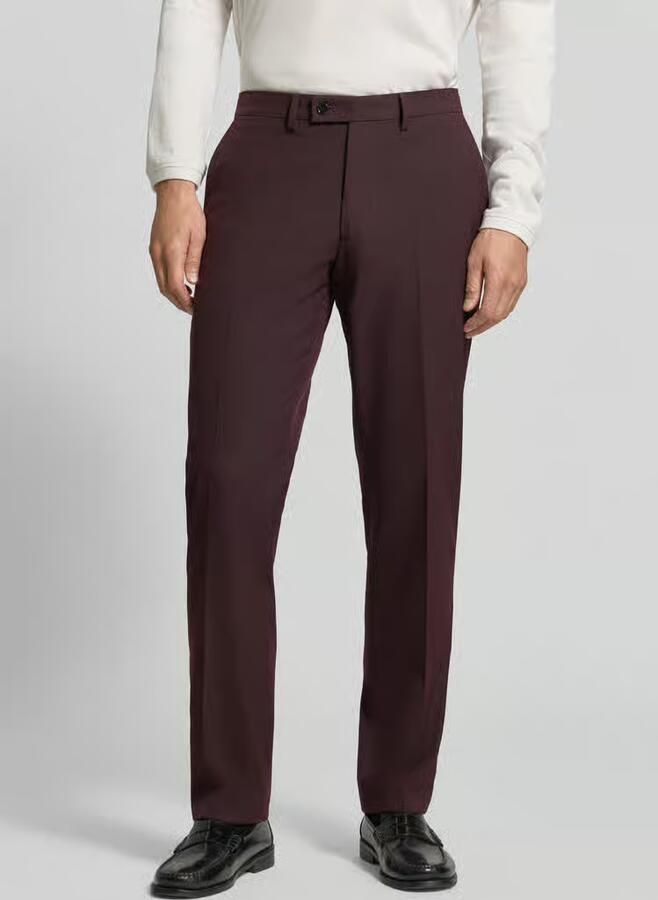 Christian Berg Men straight fit pantalon met viscose - Foto 2