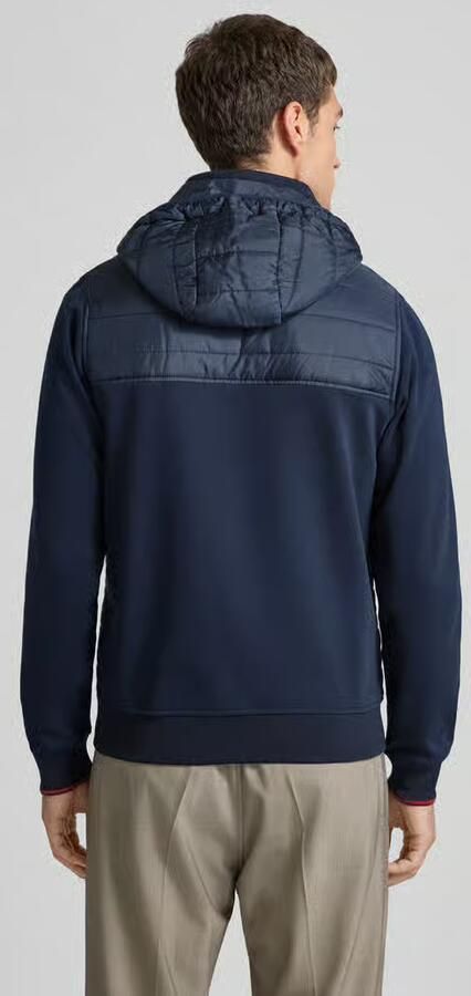 Christian Berg Men Sweatjack met capuchon
