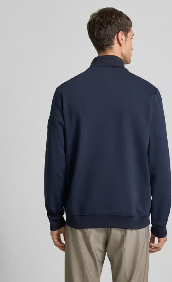 Christian Berg Men Sweatjack met opstaande kraag
