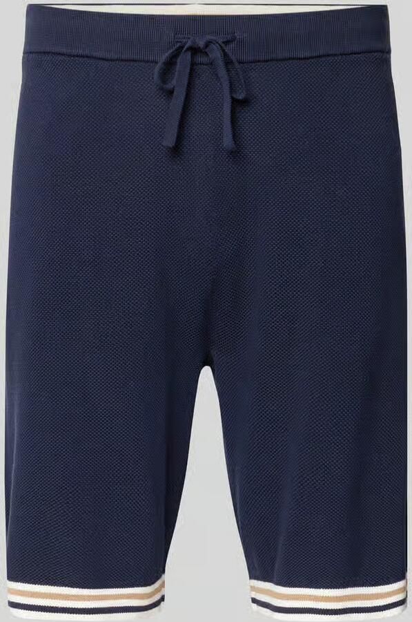 Christian Berg Men Sweatshorts met elastische band en steekzakken - Foto 2