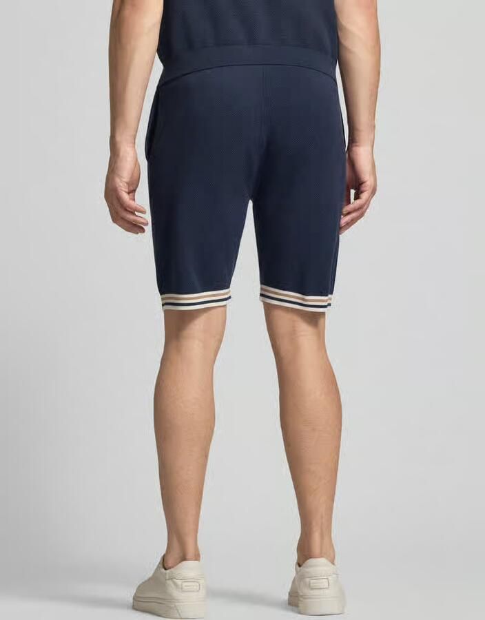 Christian Berg Men Sweatshorts met elastische band en steekzakken - Foto 2