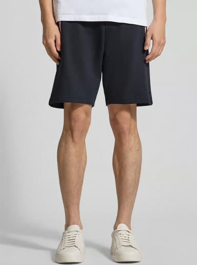 Christian Berg Men Sweatshorts met elastische tailleband - Foto 4