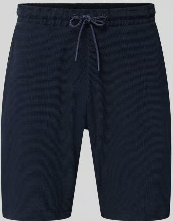 Christian Berg Men Sweatshorts van katoen met structuurpatroon - Foto 2