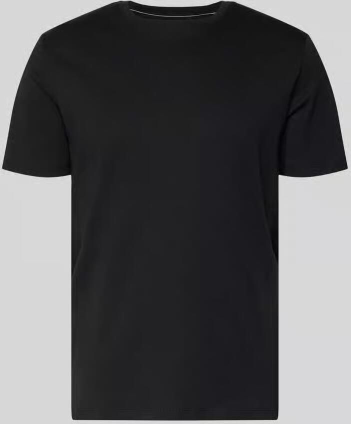 Christian Berg Men T-shirt met geribde ronde hals - Foto 2