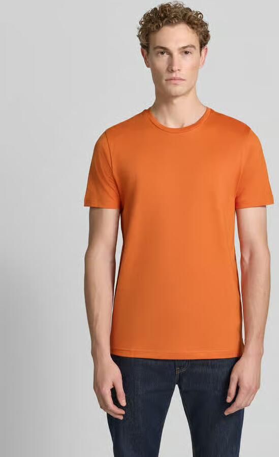 Christian Berg Men T-shirt van katoen met ronde hals - Foto 3
