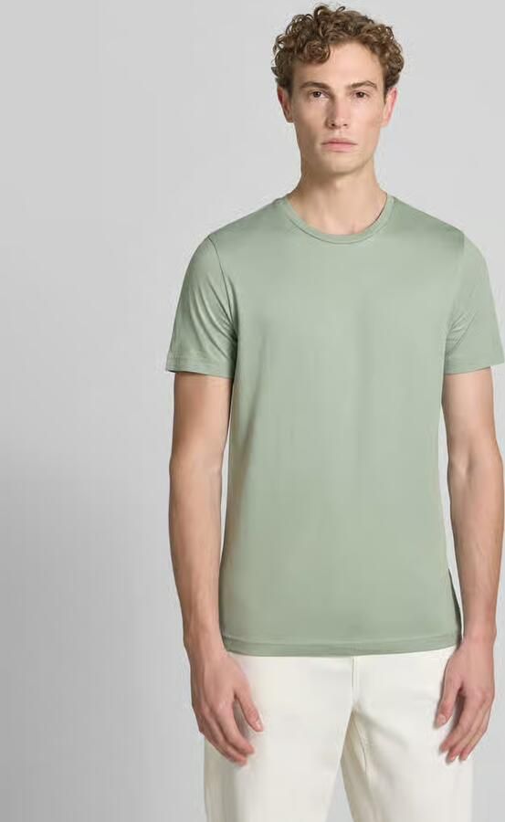 Christian Berg Men T-shirt van katoen met ronde hals - Foto 3