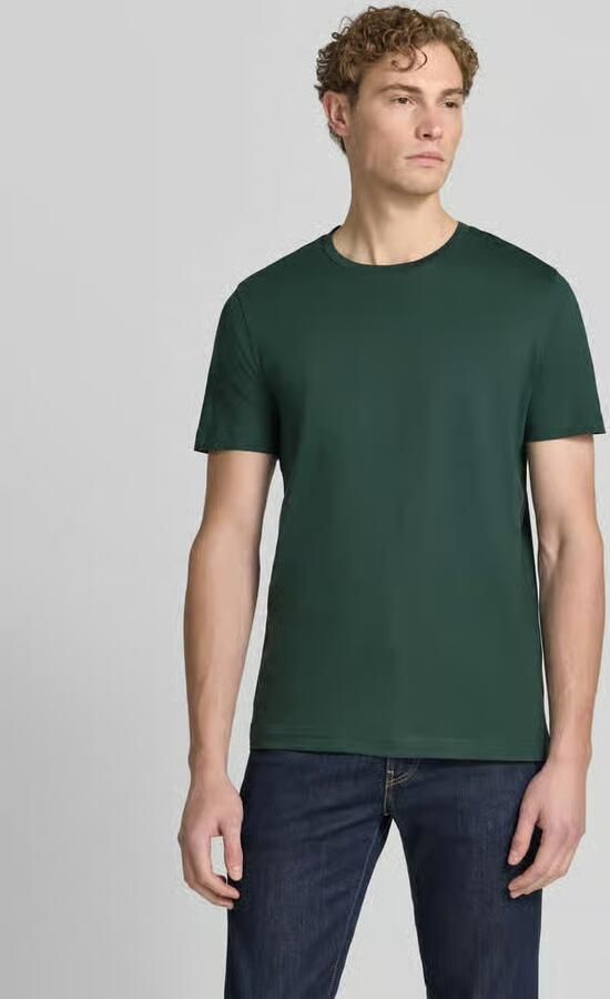 Christian Berg Men T-shirt van katoen met ronde hals - Foto 3