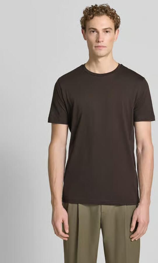 Christian Berg Men T-shirt van katoen met ronde hals - Foto 3