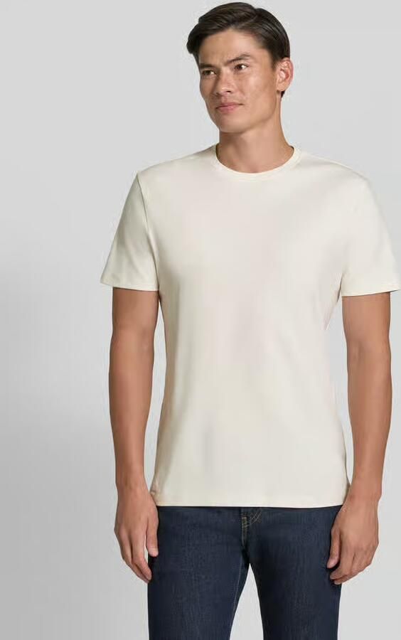 Christian Berg Men T-shirt van katoen met ronde hals - Foto 3