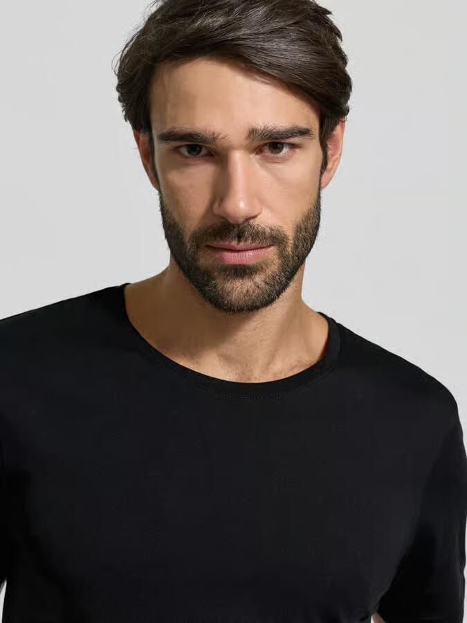 Christian Berg Men T-shirt van puur biologisch katoen in een set van 2 stuks