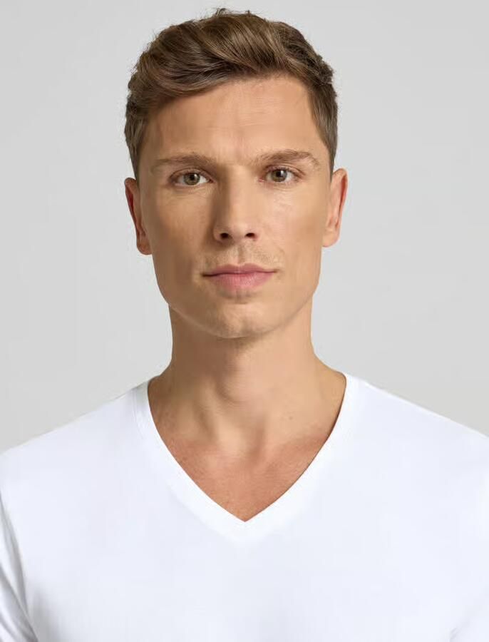 Christian Berg Men T-shirt van puur biologisch katoen in een set van 2 stuks