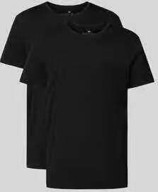 Christian Berg Men T-shirt van puur katoen in set van 2