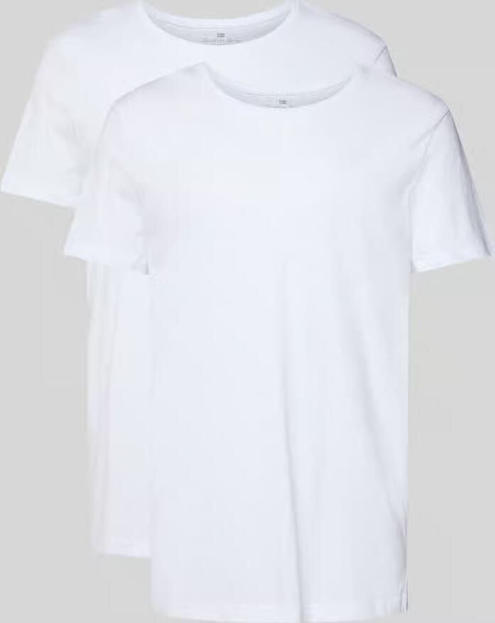 Christian Berg Men T-shirt van puur katoen in set van 2