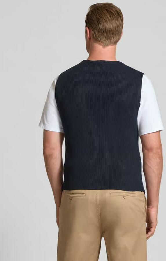 Christian Berg Men Wollen gilet met V-hals